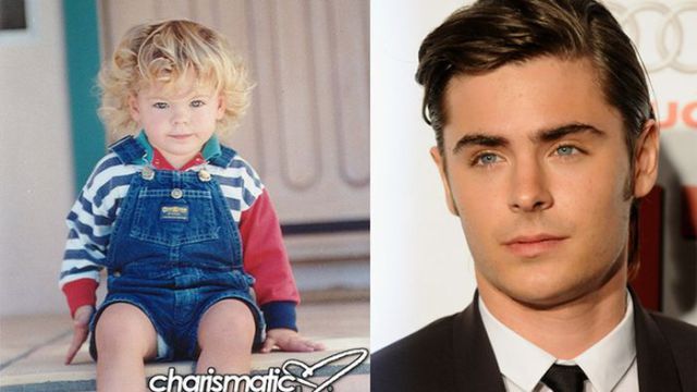 Celebrity Leading MEN Baby PicsTV STARLETS Then and Now