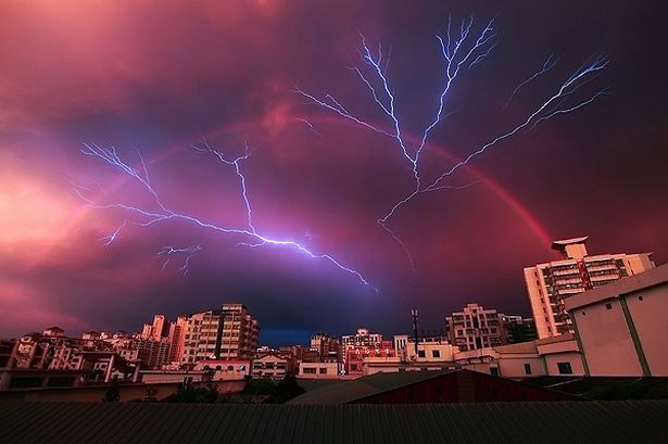 Stormy Skies and Rainbows!!