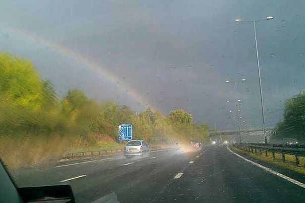 Stormy Skies and Rainbows!!