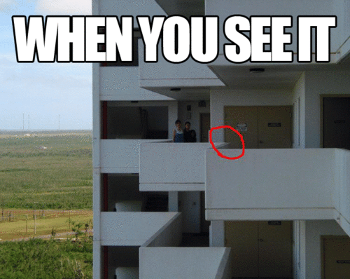 WHEN YOU SEE IT!