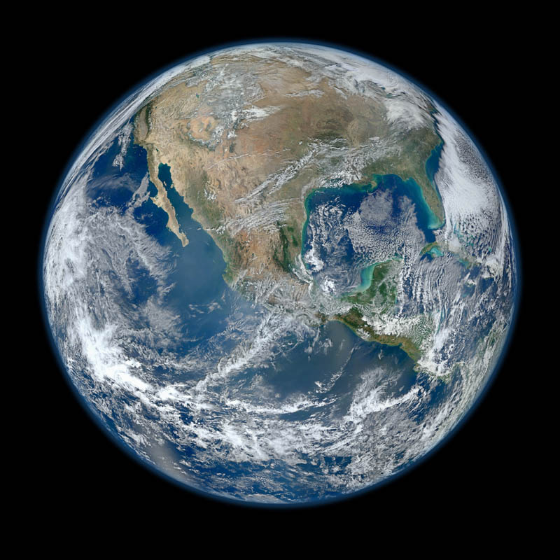 The biggest image of earth ever