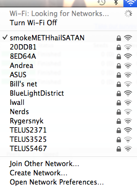 Funniest WiFi Networks!!