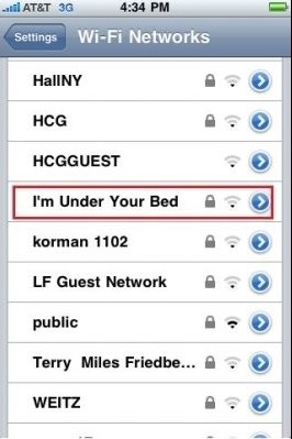 Funniest WiFi Networks!!