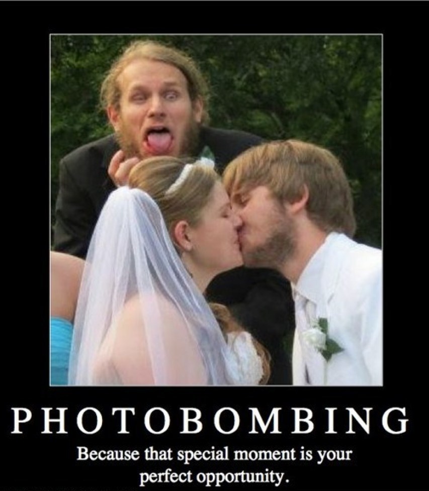 Wedding Photo-Bombs!!