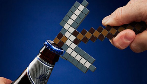 Minecraft-Pickaxe-Bottle-Opener-
