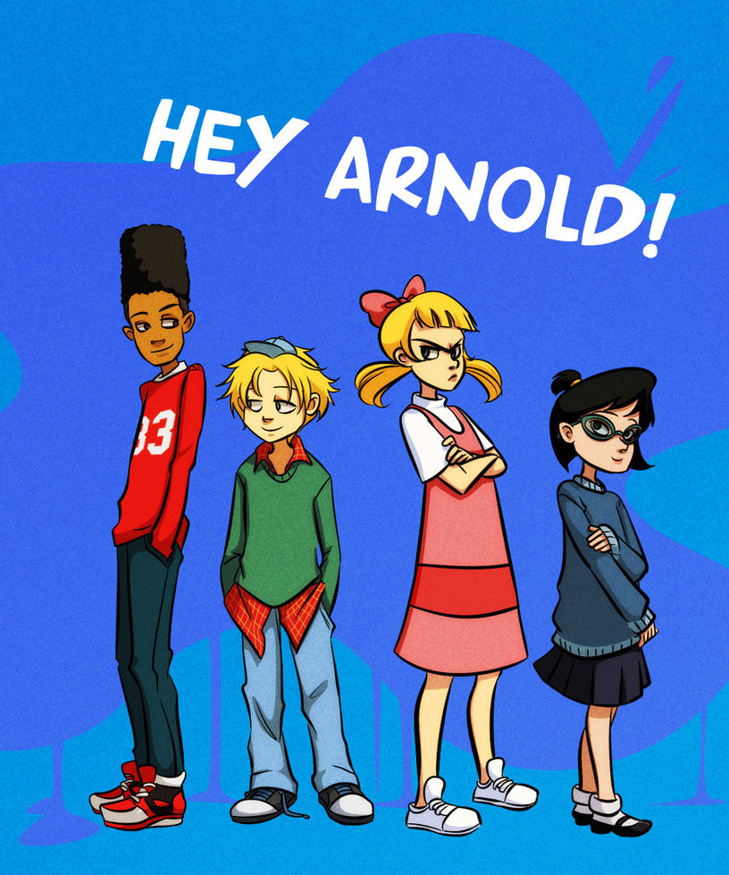 Hey Arnold and Rugrats all Grown Up!!