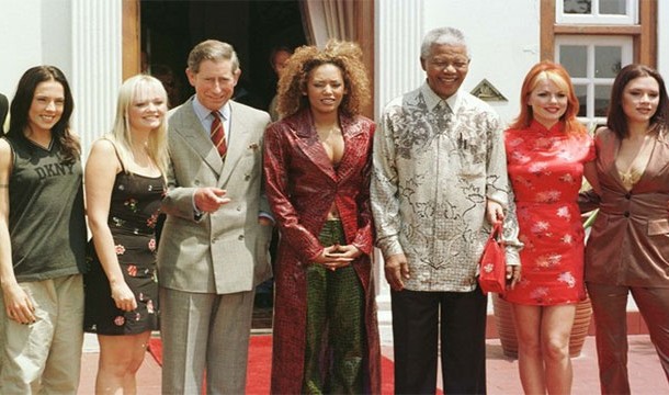 He also managed to meet his long time favorite band, the Spice Girls