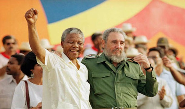 He was also a long time admirer of Fidel Castro who he met after his release from prison