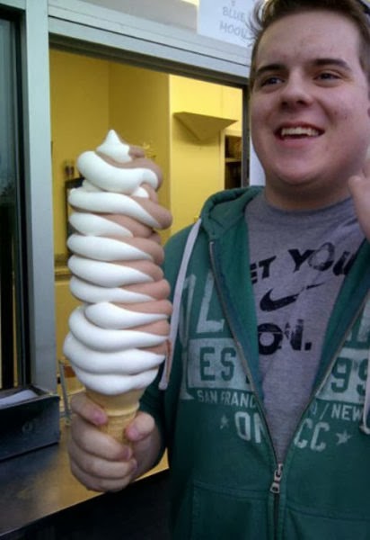 Now That's an Ice Cream Cone
