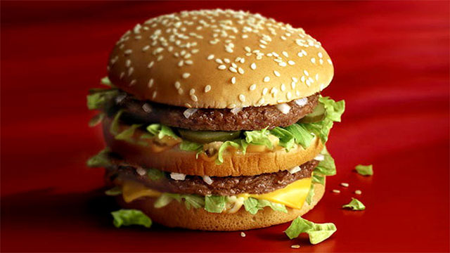 4,500 McDonalds burgers will be eaten