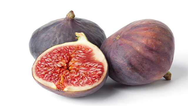 Figs have dead wasps inside them. This is because wasps crawl inside, lay their eggs, and die. In doing so they help to pollinate and are eventually digested by the fig's enzymes.