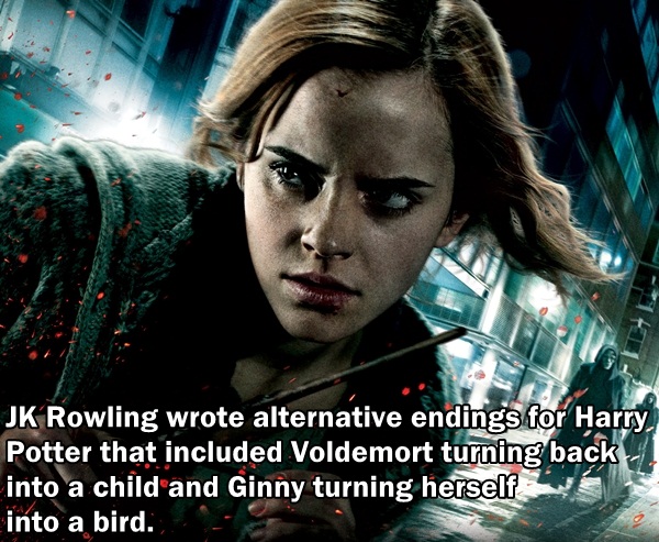 JK Rowlings alternate ending for Harry Potter