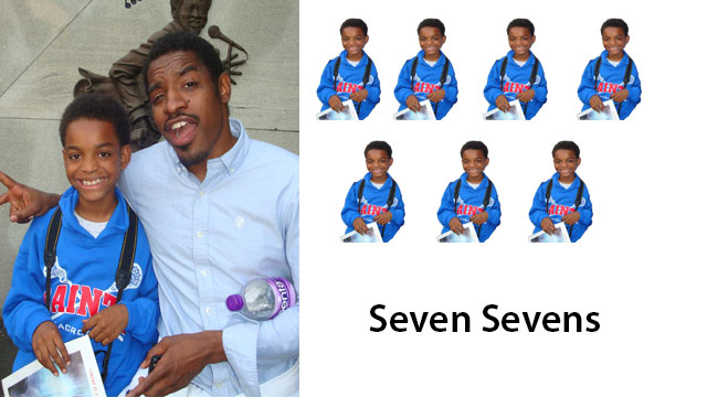 Seven  son of rapper Andre
