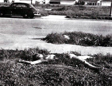 black dahlia murder scene