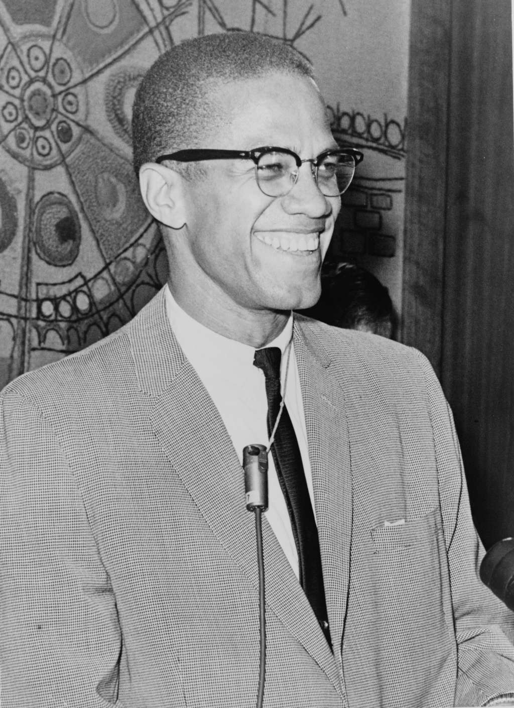 Malcolm X  Given up and adopted at birth
