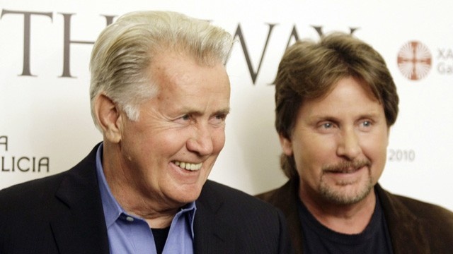 Martin Sheen has said that he spent some nights sleeping on the subway during his first days trying to make it as an actor in New York City