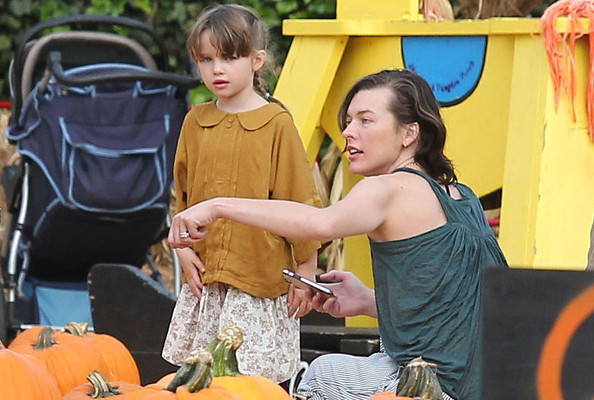 Milla Jovovich and Paul W.S. Anderson kids name Ever Gabo