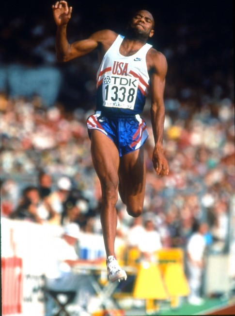 Mike Powell set the world long jump record at 29 feet, meaning he literally launched himself 30 feet forward