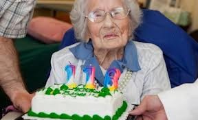 Being the oldest person alive means that EVERY SINGLE person on Earth that was alive at your birth is now dead