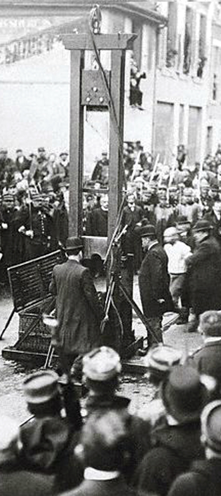 France was still executing people by guillotine when Star Wars came out