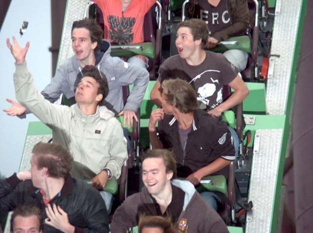 funny roller coaster reactions - Spc