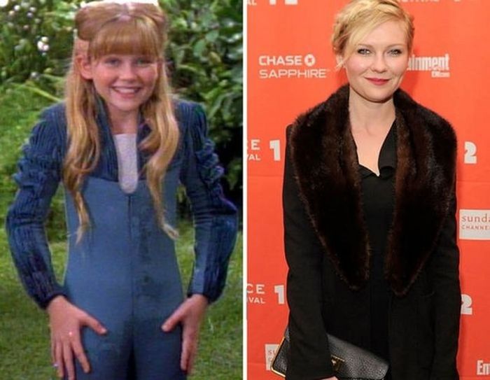 kirsten dunst then and now - Chase Sapphire sund Chenne Ival