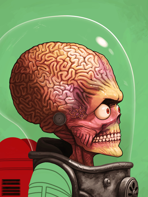 mike mitchell mars attacks