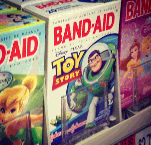 And I am stuck on Band-Aids, cause Band-Aid's stuck on me