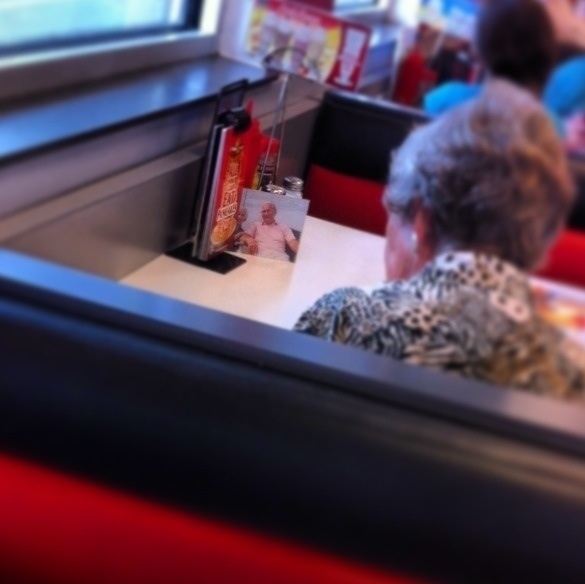 When a woman went to lunch with her husband every day, no matter what