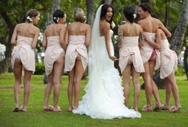 Wacky Wedding Party Picture Trends!