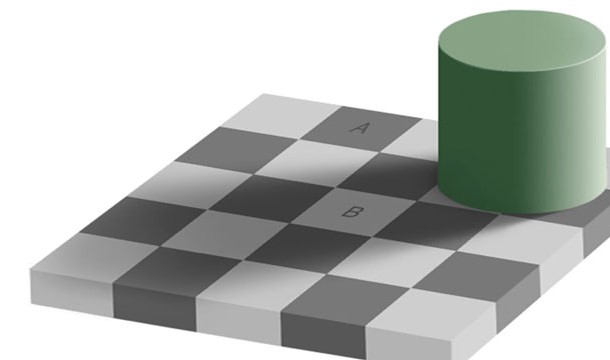 optical illusions same colour