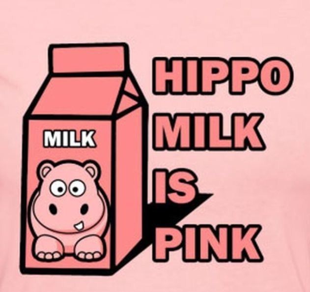 housamo memes - Milk Hippo Milk is Pink Og