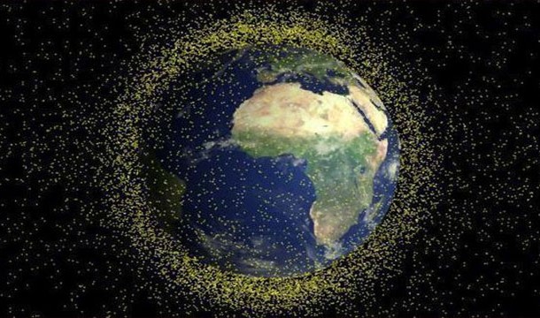 Earth has over 8,000 pieces of space junk orbiting around it