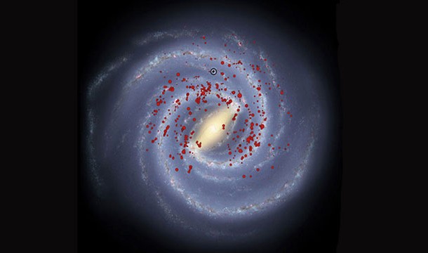 The Milky Way has four spiral arms, not two