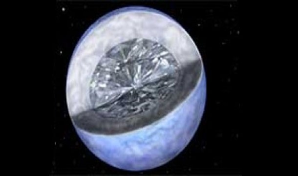 There is a diamond floating in our galaxy that is bigger than Earth