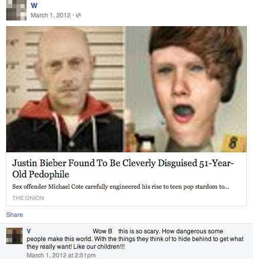 20 Facebook Posts of People Getting OWNED by The Onion