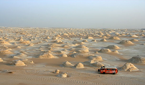 White Desert Sahara el Beyda, Egypt