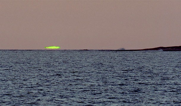 Green Flash-Although rare, it is not just the stuff of myths and legends. If conditions are just right then the sun will appear green for an instant before disappearing over the horizon