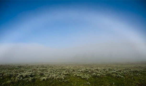 White rainbows-Perhaps not surprisingly they are also known as fog bows