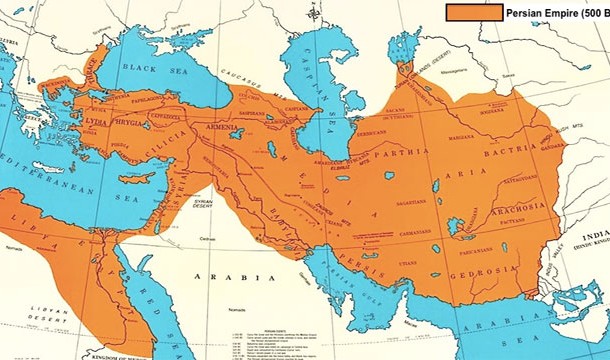 At its height in 480BC the first Persian Empire covered 44 of the world's population.