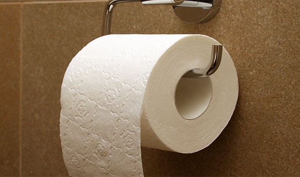 Fecal matter can travel through up to 10 layers of toilet paper