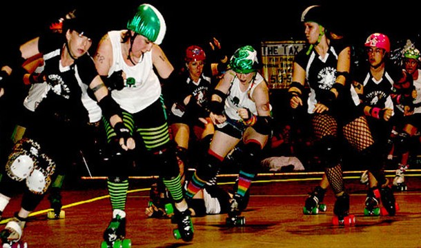 Roller Derby: Played mainly by women, the goal of this sport is basically to lap the players on the other team. Apparently it almost made it to the Olympics recently.
