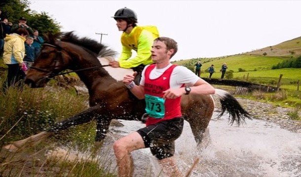 Man vs. Horse: This annual Welsh competition involves contestants racing through an obstacle course against horses.