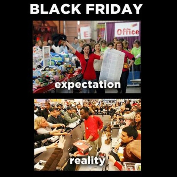 expectations and reality funny - Black Friday Office expectation reality