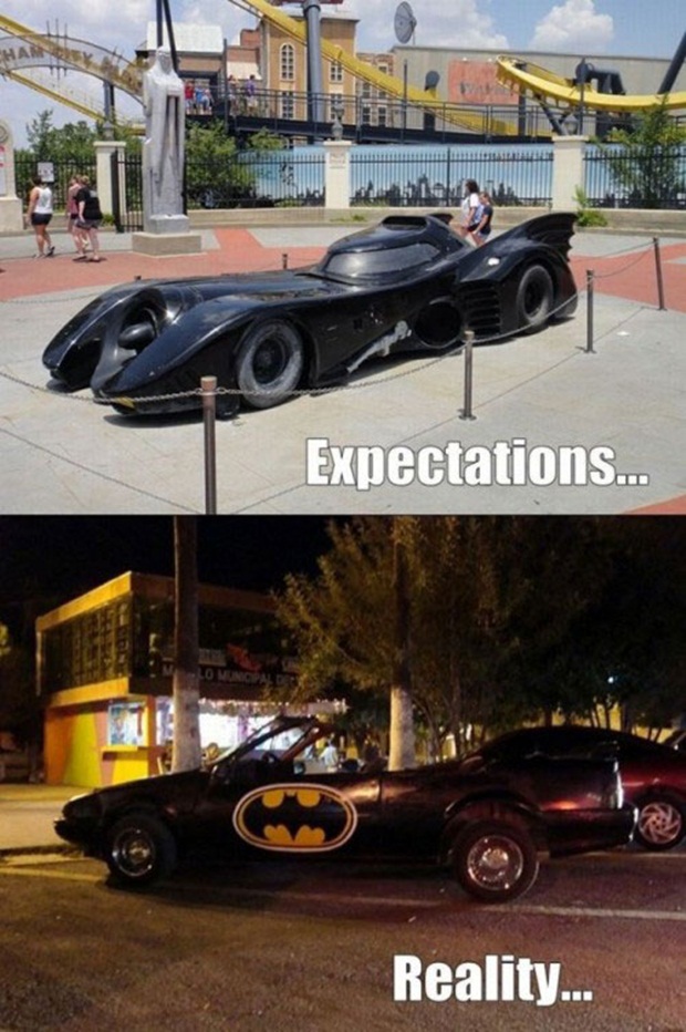 expectation vs reality car - Expectations... Reality...