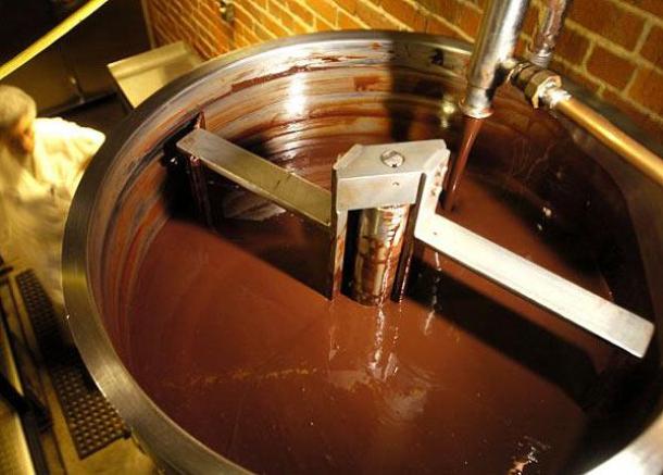 The first machine-made chocolate was produced in Barcelona, Spain, in 1780.