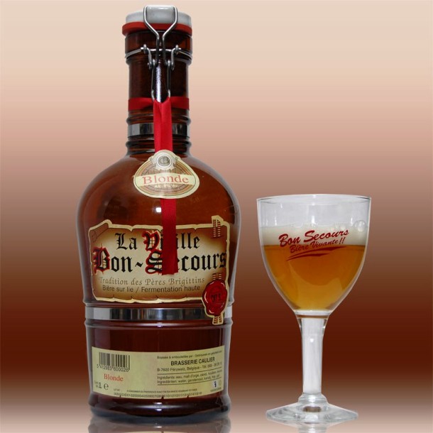 The worlds most expensive beer is Belgian's Vielle Bon Secours. One bottle costs around 1000 American dollars.