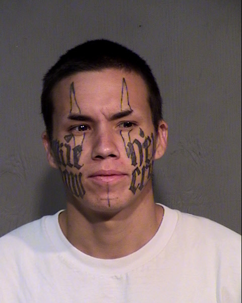 California man with ridiculous face tattoos is arrested  Daily Mail Online