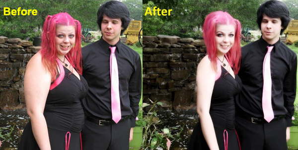 photoshop rules - Before After
