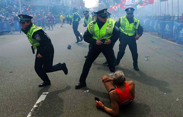 boston marathon bombing police